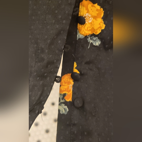 Madewell floating florets button front slipdress - Picture 4 of 5